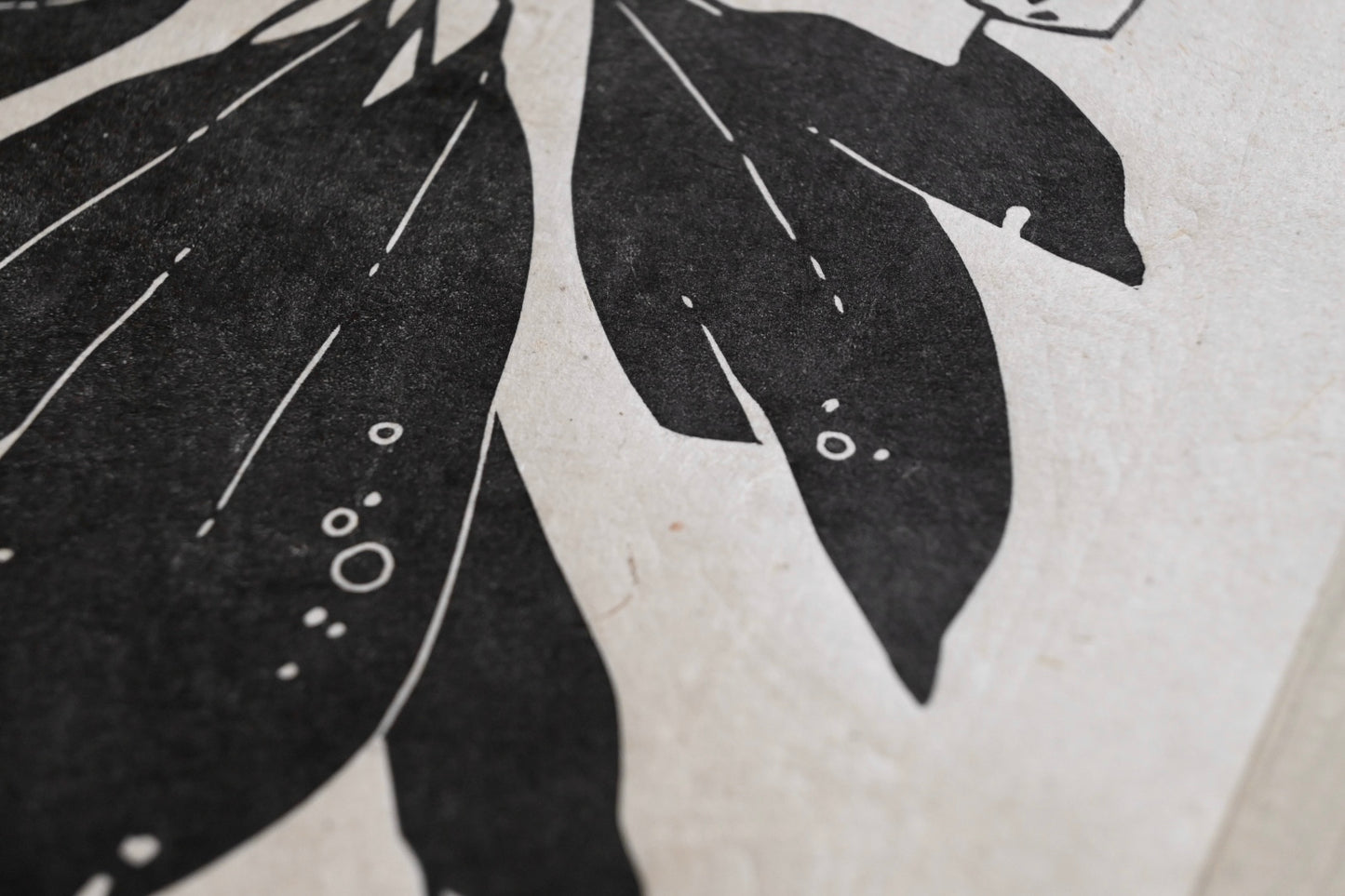 Southern Magnolia ✦ Linocut Print