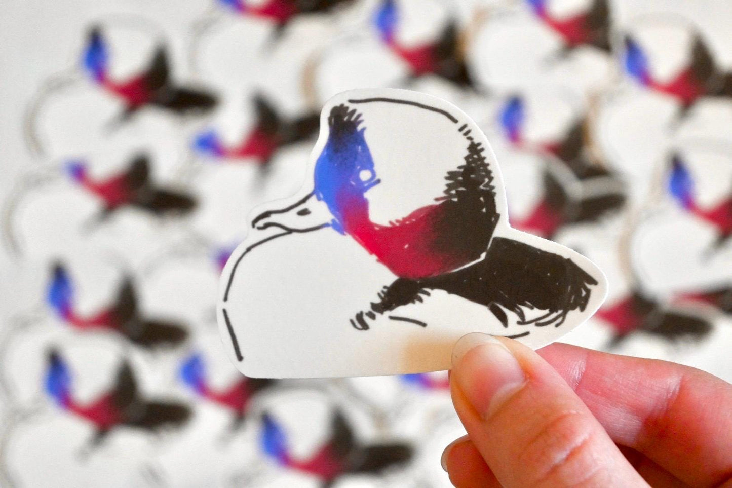 Bufflehead & Harlequin Duck Sticker Pack ✦ Glossy Stickers ✦ 3 Inches